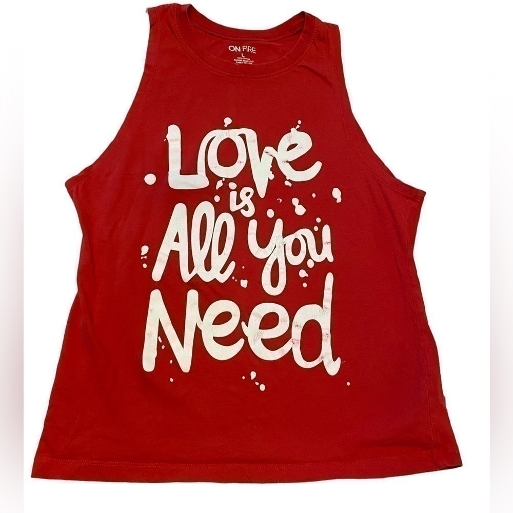 LADIES Love is all you need Tank